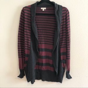 Silence + Noise Striped Cardigan